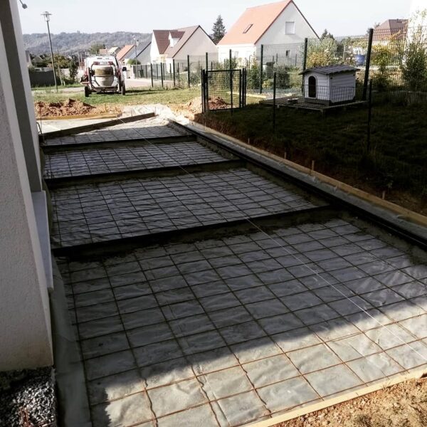 Réalisation d’une terrasse en béton sur mesure
